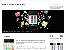 Tablet Screenshot of margine-e-ricarico.info